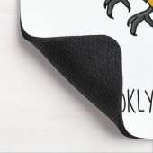 Niedlicher Papagei-Cartoon Mousepad (Ecke)