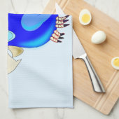Niedlicher Papagei Funny Kitchen Handtuch - indivi (Viertel Falte)