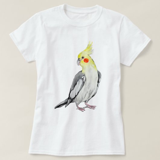 Niedlicher Papagei T-Shirt (Design vorne)