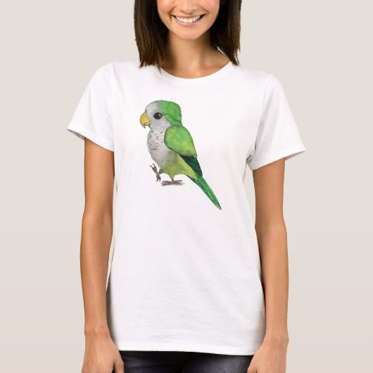 Niedlicher Papagei T-Shirt (Vorderseite)