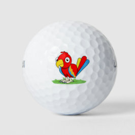 niedlicher Papageiengolfball Golfball