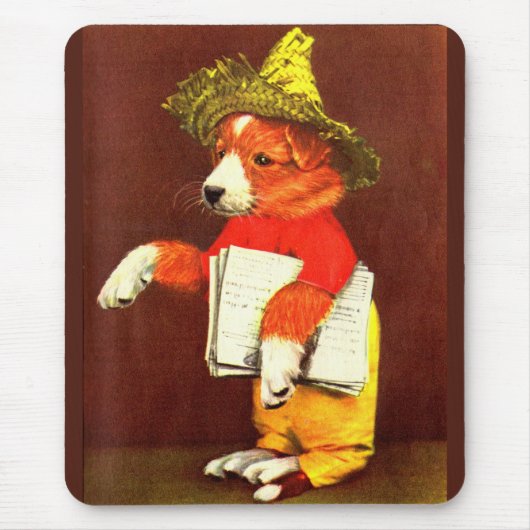 niedlicher Paperboy Mousepad (Vorne)