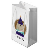 Niedlicher Party Igel Kleine Geschenktüte (Vorderseite Schrägansicht)