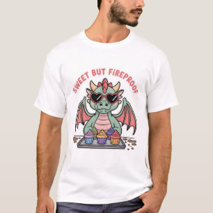 Niedlicher Pastel Dragon Backkuchen Fantastische F T-Shirt