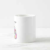 Niedlicher Pastell Cat Pile Kaffeecup Kaffeetasse (Mittel)