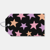 Niedlicher Pastell Halloween Trick oder Treat Whit Geschenkanhänger (Rückseite Horizontal)