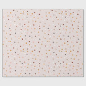 Niedlicher Pastellpunkt Geschenkpapier (Flach)