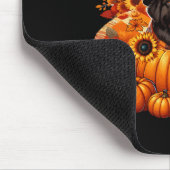 Niedlicher Patch Erntedank Pumpkins Fall Mousepad (Ecke)