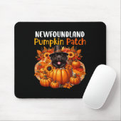 Niedlicher Patch Erntedank Pumpkins Fall Mousepad (Mit Mouse)