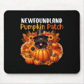 Niedlicher Patch Erntedank Pumpkins Fall Mousepad (Vorne)