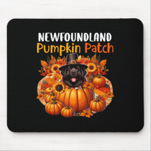 Niedlicher Patch Erntedank Pumpkins Fall Mousepad