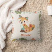 Niedlicher Patchwork-Fox Kissen (Decke)