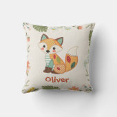 Niedlicher Patchwork-Fox Kissen (Rückseite)