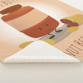 Niedlicher Peanut Butter JAR Food Sherpadecke (3/4)