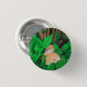 Niedlicher Peeking-Cat-Fot-Druck Button (Vorne & Hinten)