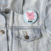 Niedlicher Peilknopf Button (Beispiel)