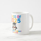 Niedlicher Penguin-Abschluss 2025 Kaffeetasse (VorderseiteRechts)