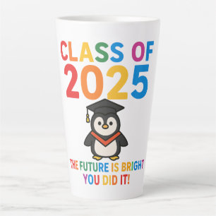 Niedlicher Penguin-Abschluss 2025 Milchtasse