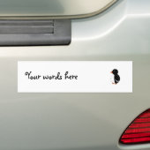Niedlicher Penguin Autoaufkleber (Auf Auto)