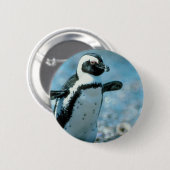 Niedlicher Penguin Button (Vorne & Hinten)