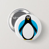 Niedlicher Penguin Button (Vorne & Hinten)
