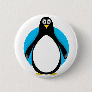 Niedlicher Penguin Button