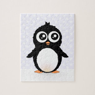 Niedlicher Penguin-Cartoon Puzzle