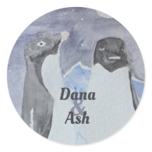 Niedlicher Penguin Couple