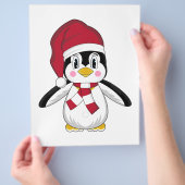 Niedlicher Penguin-Flyer Flyer (Hand)