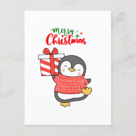 Niedlicher Penguin Frohe Weihnachten