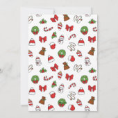 Niedlicher Penguin Frohe Weihnachten (Rückseite)