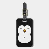 Niedlicher Penguin Gepäckanhänger (Vorderseite vertikal)