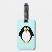 Niedlicher Penguin Gepäckanhänger (Rückseite vertikal)