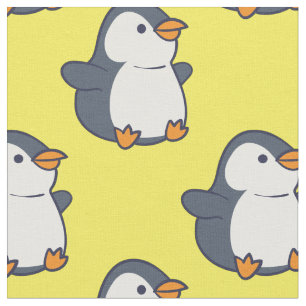 Niedlicher Penguin Kids Cartoon Stoff