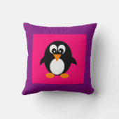 Niedlicher Penguin Kissen (Rückseite)