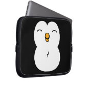 Niedlicher Penguin Laptopschutzhülle (Vorne Rechts)