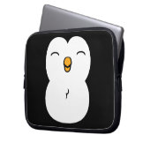 Niedlicher Penguin Laptopschutzhülle (Vorderseite Links)
