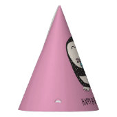 Niedlicher Penguin mit einem anwesenden Partyhütchen (Links)