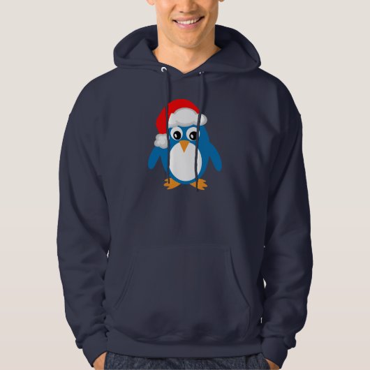 Niedlicher Penguin mit Hoodie (Vorderseite)