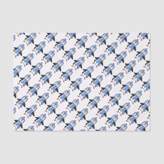 Niedlicher Penguin Seidenpapier (Vorderseite)