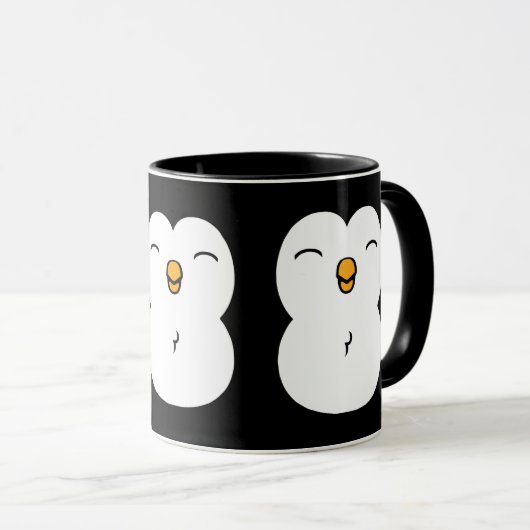 Niedlicher Penguin Tasse (VorderseiteRechts)