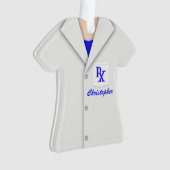 Niedlicher Personalisierter Apotheker Ornament (Vorderseite)