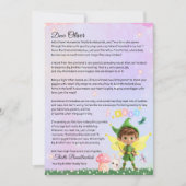 Niedlicher Personalisierter Brief für den Großen B Einladung (Vorderseite)