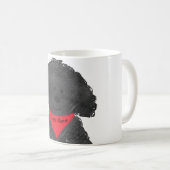 Niedlicher Personalisierter Cartoon Labradoodle We Kaffeetasse (VorderseiteRechts)