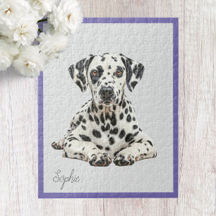 Niedlicher Personalisierter Dalmatiner Jigsaw Puzz Puzzle