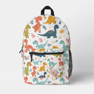Niedlicher Personalisierter Dinosaurier-Backpack Bedruckter Rucksack