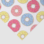 Niedlicher Personalisierter Donut-Shop Seidenpapier (Ausschnitt)