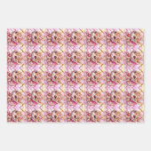 Niedlicher Personalisierter Drache Thema Geburtsta Geschenkpapier Set (Vorderseite 3)