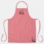 Niedlicher Personalisierter Friseur Schürze (Vorderseite)