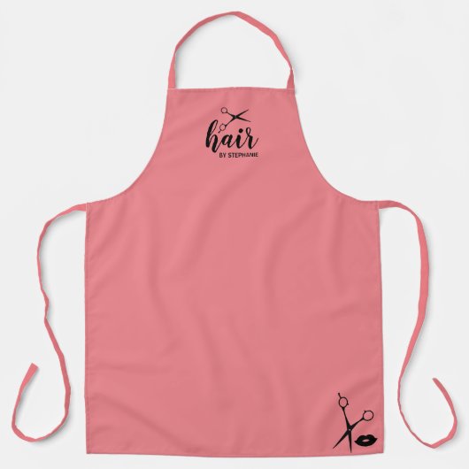 Niedlicher Personalisierter Friseur Schürze (Vorderseite)